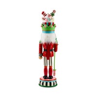 Confetti Christmas Wood Nutcracker