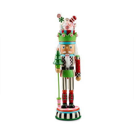 Confetti Christmas Wood Nutcracker