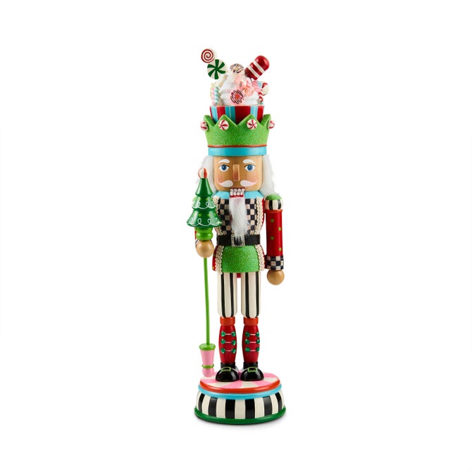 Confetti Christmas Wood Nutcracker image number 0