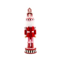Ruby Red Wood Nutcracker