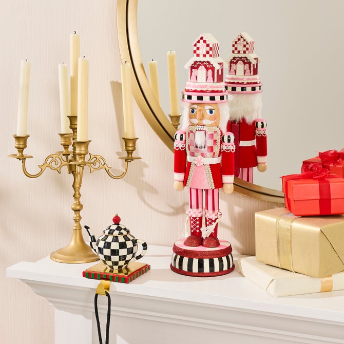 Ruby Red Wood Nutcracker image number 1