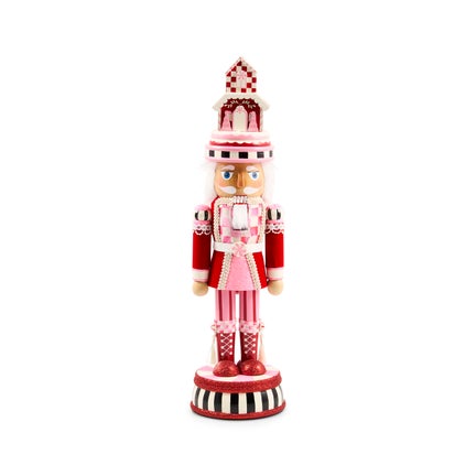Ruby Red Wood Nutcracker
