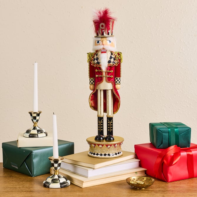 Traditional Christmas Wood Nutcracker image number 1