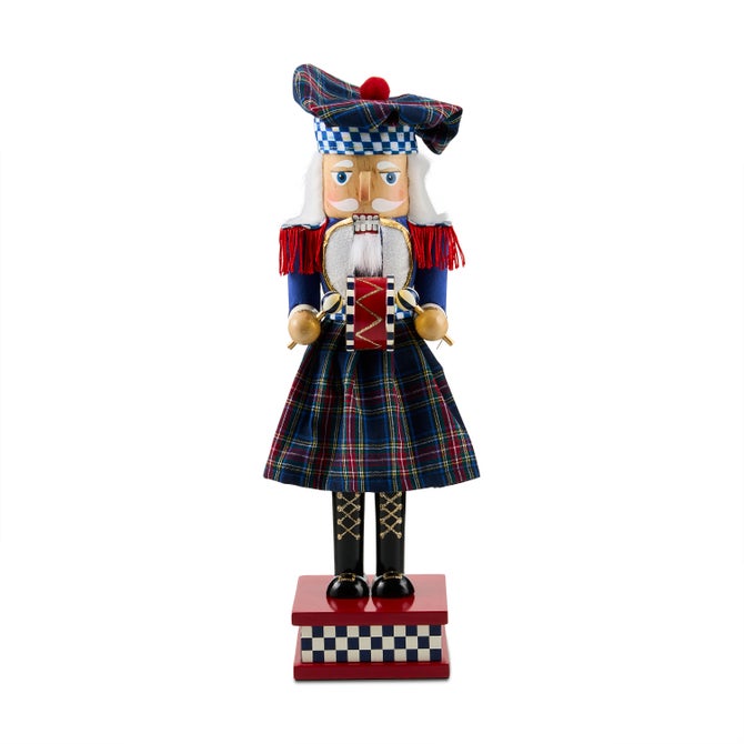 Timeless Tartan Wood Nutcracker image number 0
