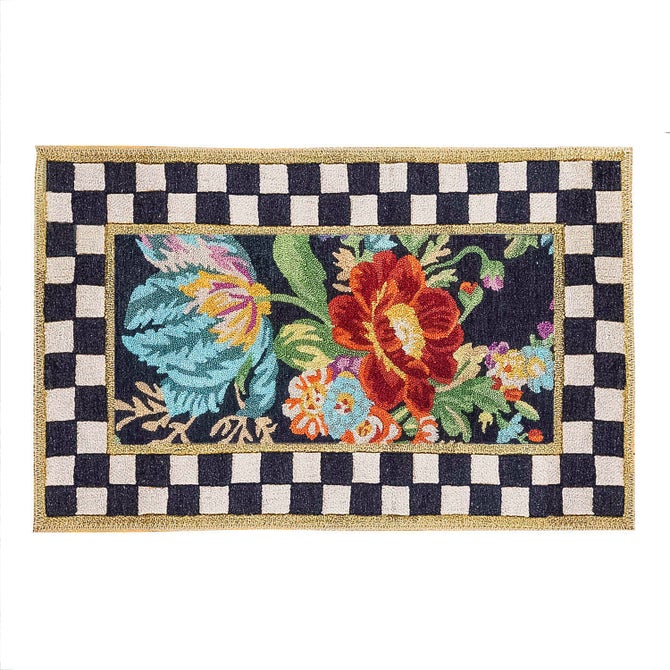 Flower Market 2' x 3' Washable Rug image number 0