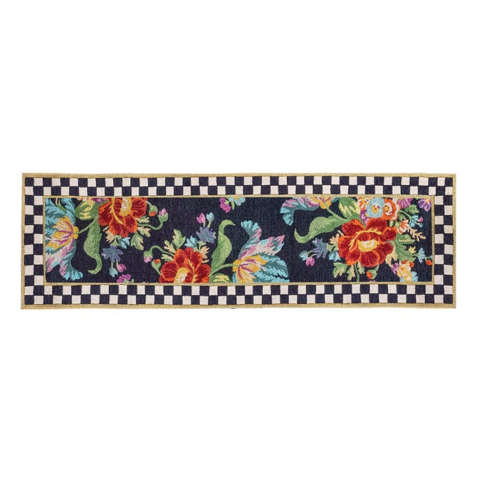 Flower Market 2'6" x 8' Washable Runner image number 0