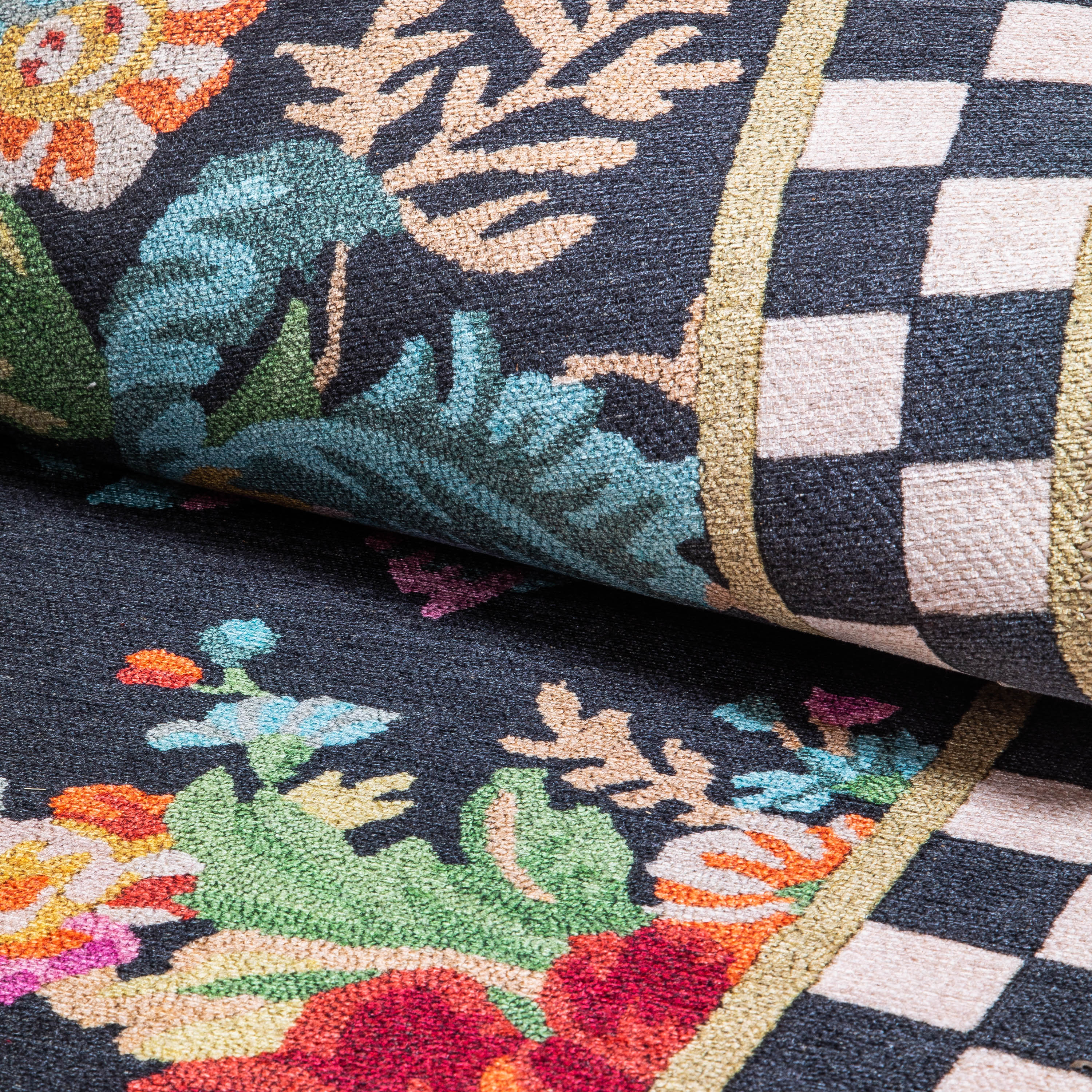 MacKenzie-Childs | Flower Market 3' x 5' Washable Rug