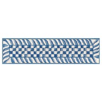 Truly Royal Check 2'6" x 8' Washable Runner