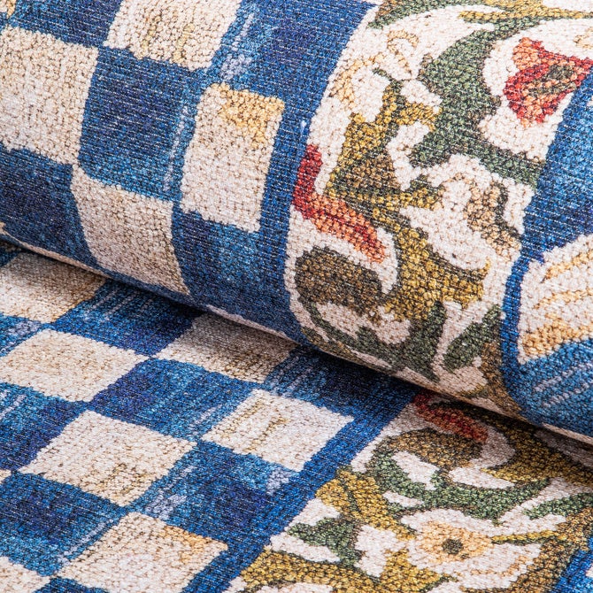 Truly Royal Check 8' x 10' Washable Rug image number 2