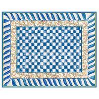 Truly Royal Check 8' x 10' Washable Rug