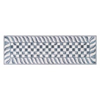 Sterling Check 2'6" x 8' Washable Runner