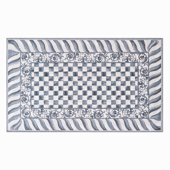 Sterling Check 3' x 5' Washable Rug image number 0