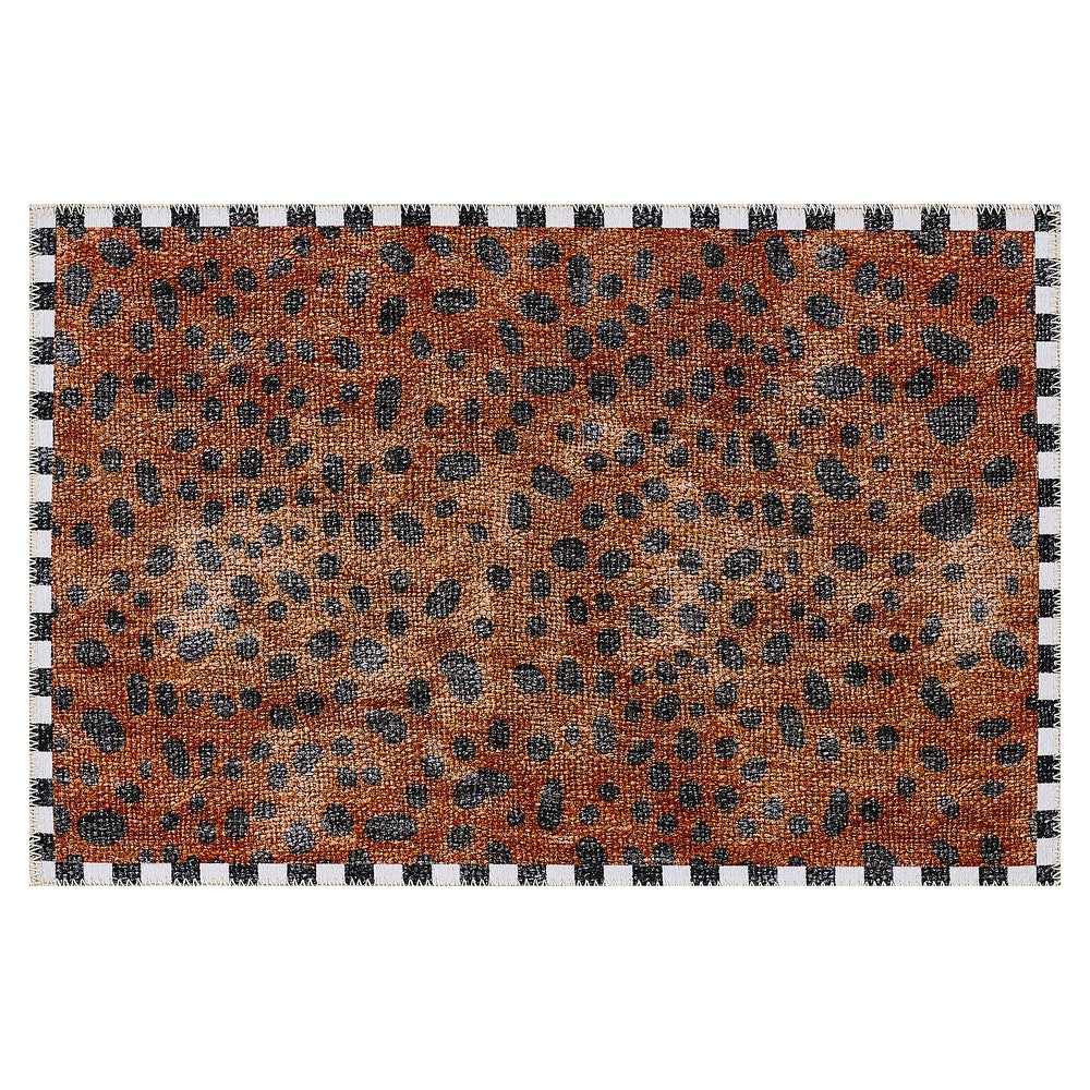 MacKenzie-Childs | Cheetah 2' x 3' Washable Rug