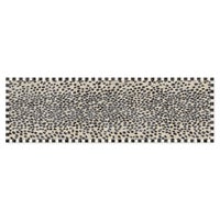 Snow Leopard 2'6" x 8' Washable Runner