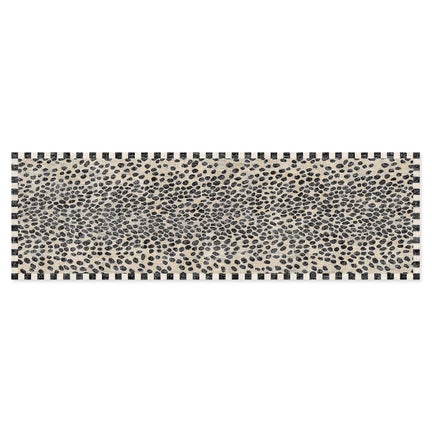 Snow Leopard 2'6" x 8' Washable Runner