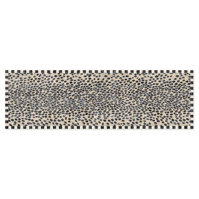 Snow Leopard 2'6" x 8' Washable Runner image number 0