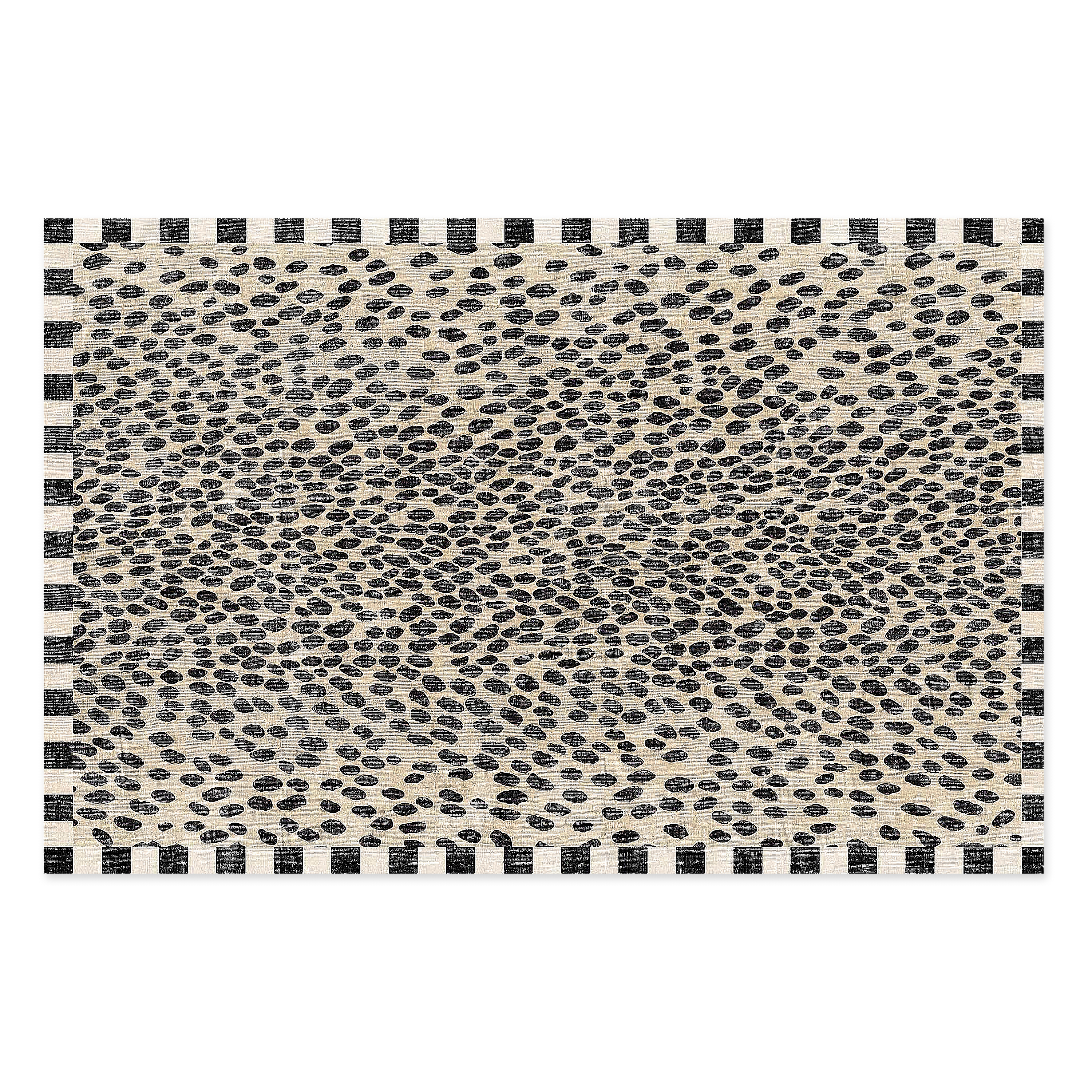 MacKenzie-Childs | Snow Leopard 5' x 7'6