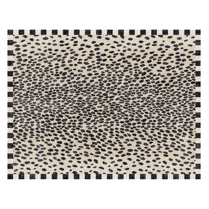 Snow Leopard 8' x 10' Washable Rug image number 0