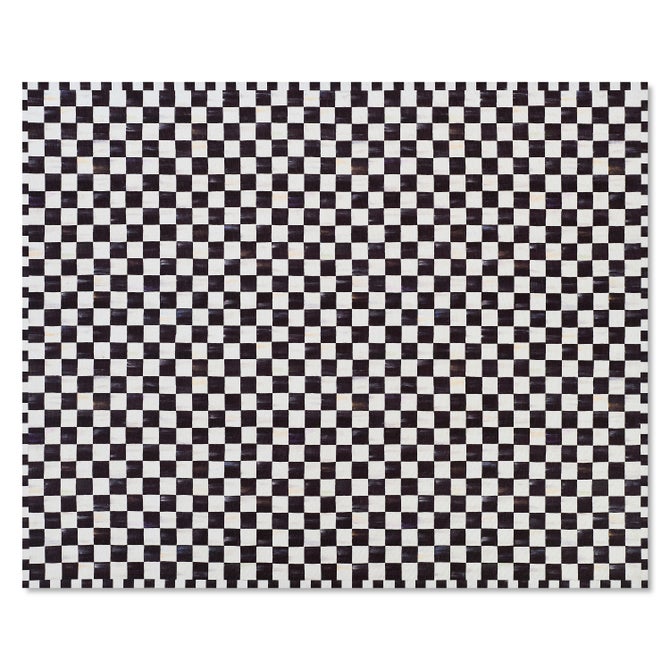 Courtly Checkered 8' x 10' Washable Rug image number 0