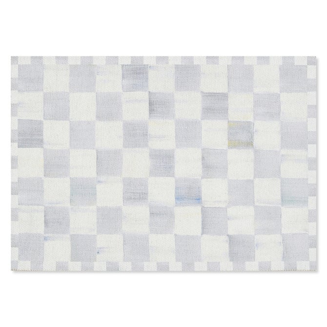 Sterling Checkered 2' x 3' Washable Rug image number 0