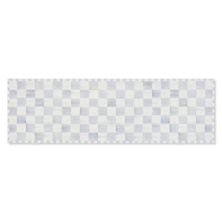 Sterling Checkered 2'6" x 8' Washable Runner
