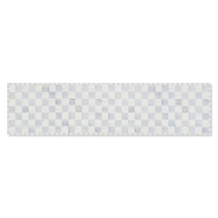 Sterling Checkered 2'6" x 10' Washable Runner