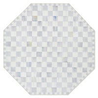 Sterling Checkered 6' Octagon Washable Rug