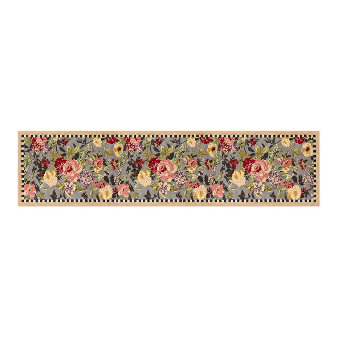 Tudor Rose 2'6" x 10' Washable Runner image number 0