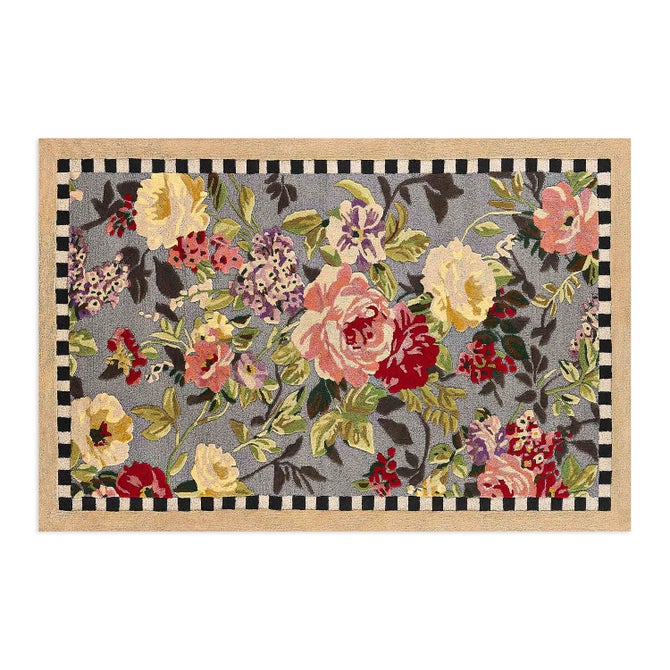 Tudor Rose 5' x 7'6" Washable Rug image number 0