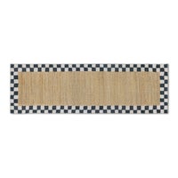 Naturals Check 2'6" x 8' Washable Runner