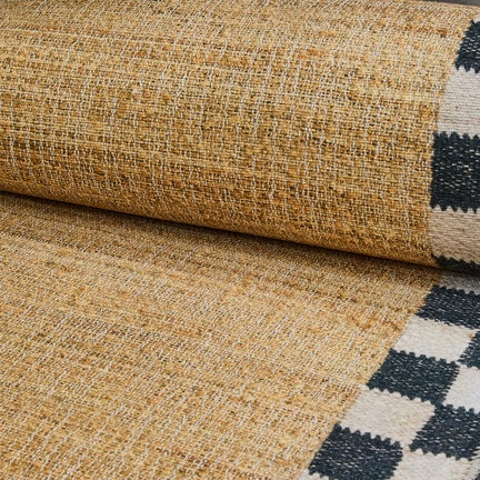 Naturals Check 5' x 7'6" Washable Rug
