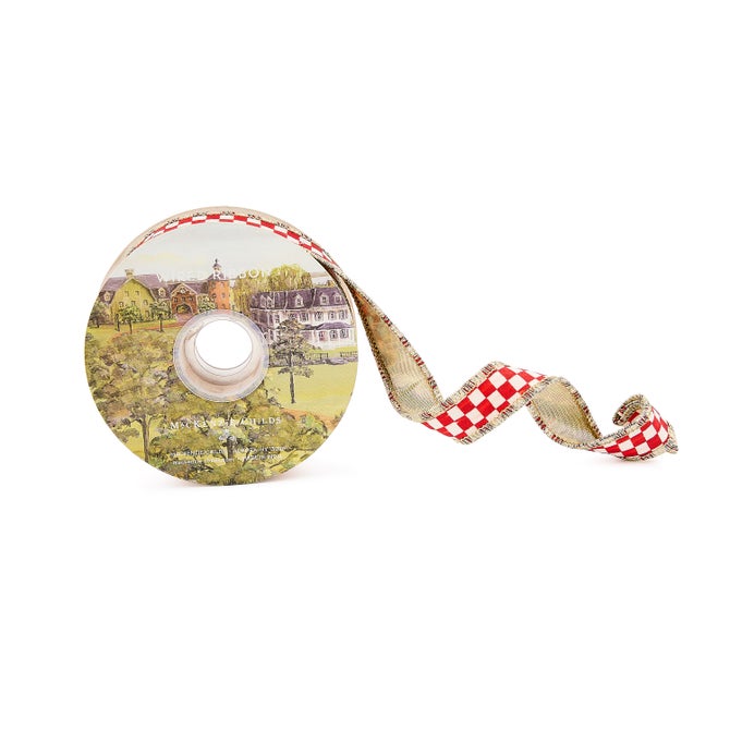 Red Check 1" Ribbon image number 0