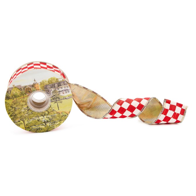 Red Check 2" Ribbon image number 0