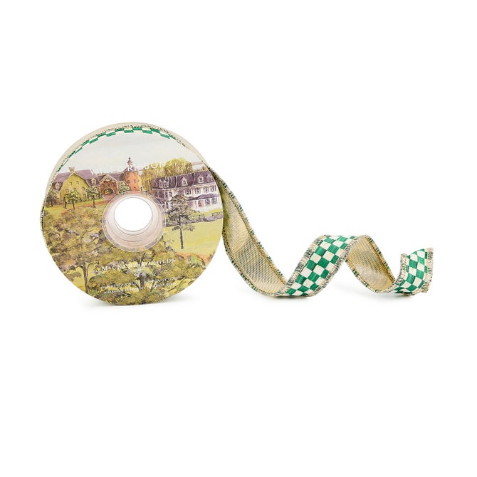 Green Check 1" Ribbon image number 0