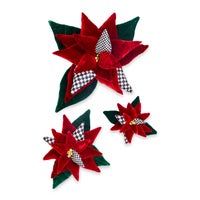 Red Velvet Large Poinsettia