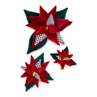 Red Velvet Small Poinsettia