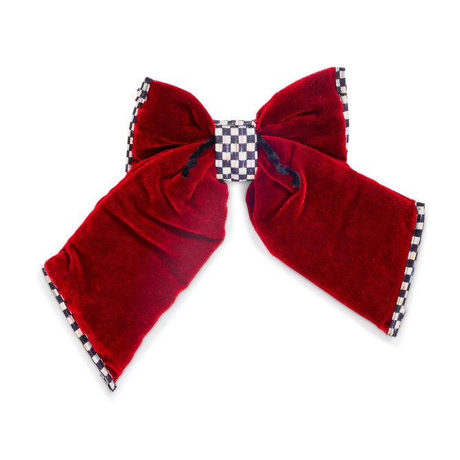 Red Velvet Small Bow image number 1