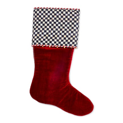 Courtly Check Jumbo Stocking