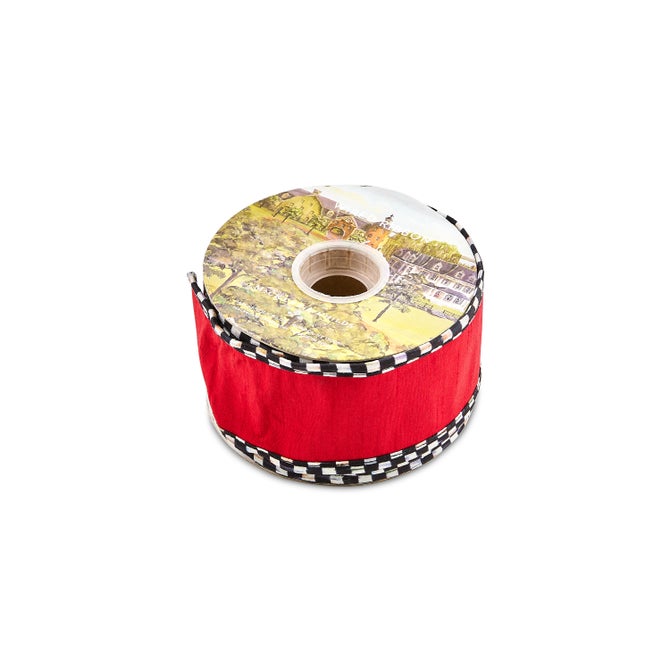 Confetti Red and Green 2.5" Ribbon image number 2