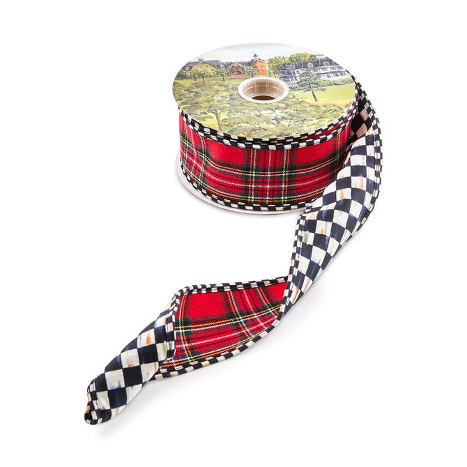 Courtly Tartan 2.5" Ribbon image number 0