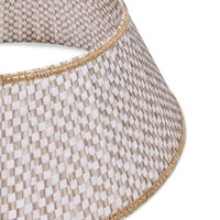 Mocha Check Tree Collar