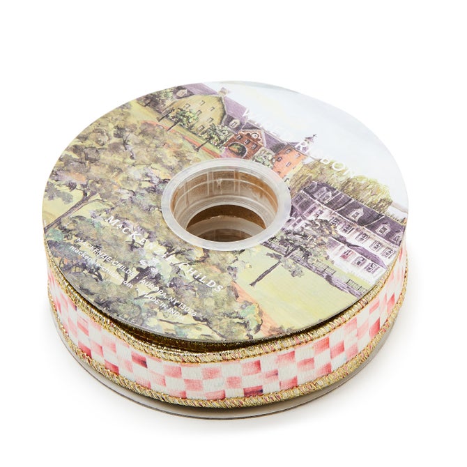 Rosy Check 1" Ribbon image number 2