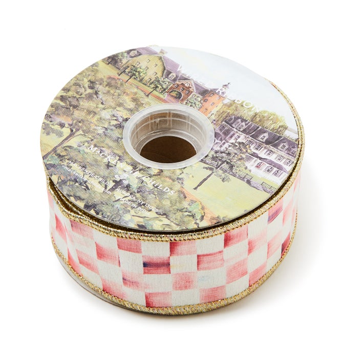 Rosy Check 2" Ribbon image number 2