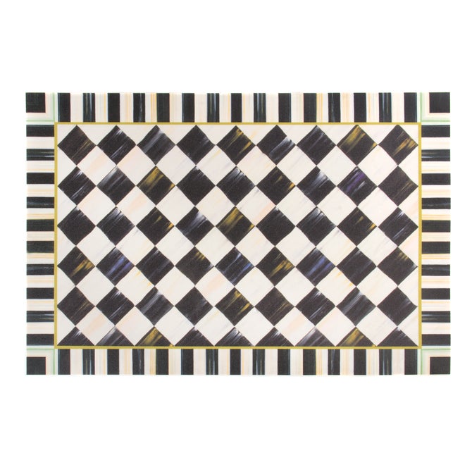 Courtly Check Floor Mat - 2' x 3' image number 0
