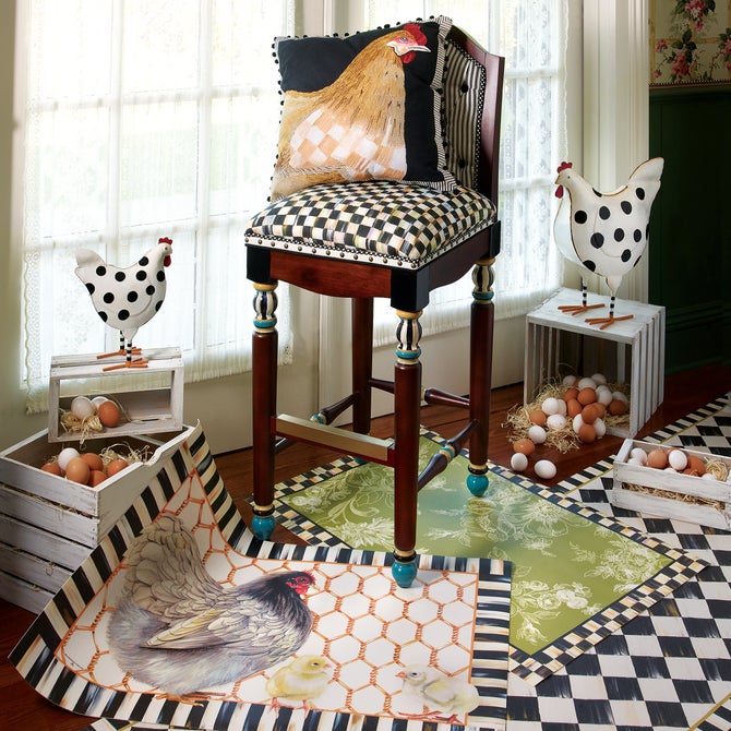 Courtly Check Floor Mat - 3' x 5' image number 3