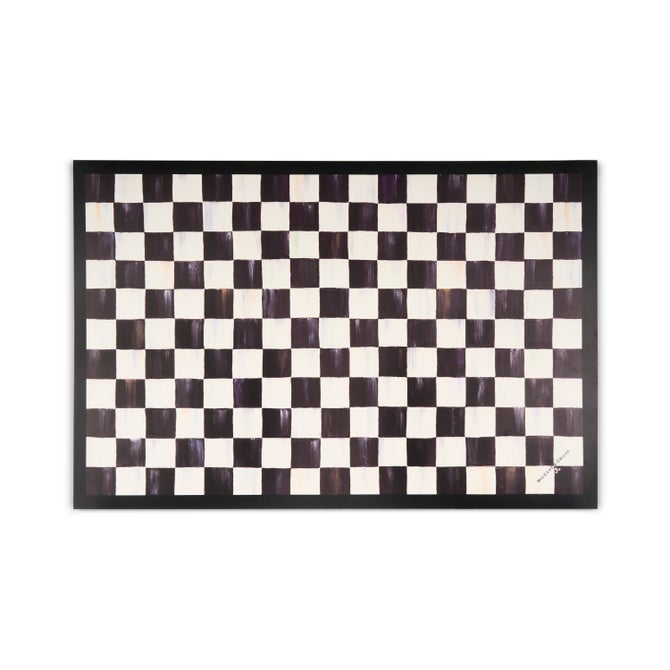 Courtly Check 2' x 3' Floor Mat image number 1