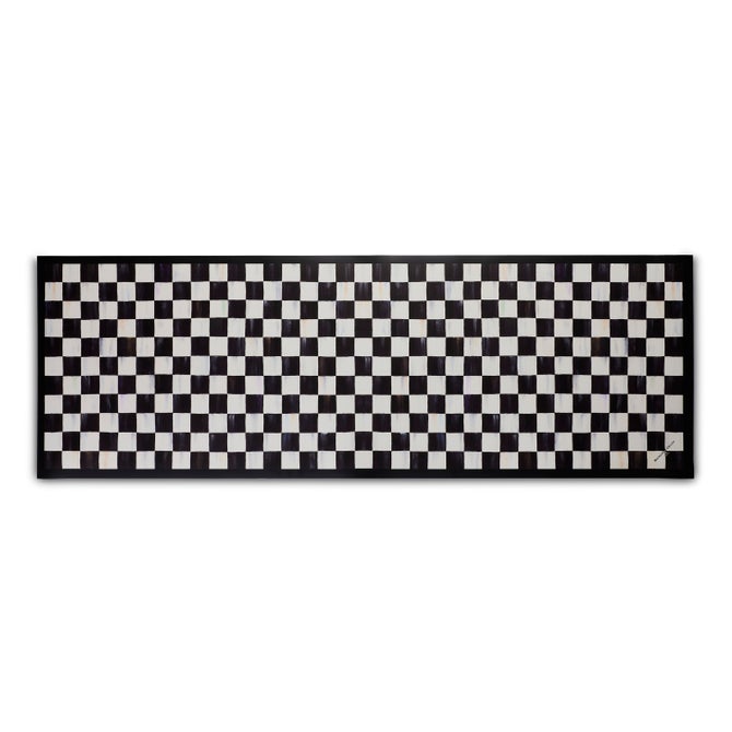 Courtly Check 2' x 6' Floor Mat image number 0
