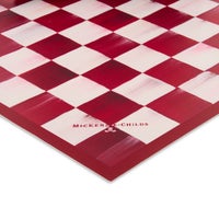 Cherry Check 2' x 6' Floor Mat