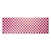Cherry Check 2' x 6' Floor Mat