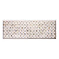 Mocha Check 2' x 6' Floor Mat
